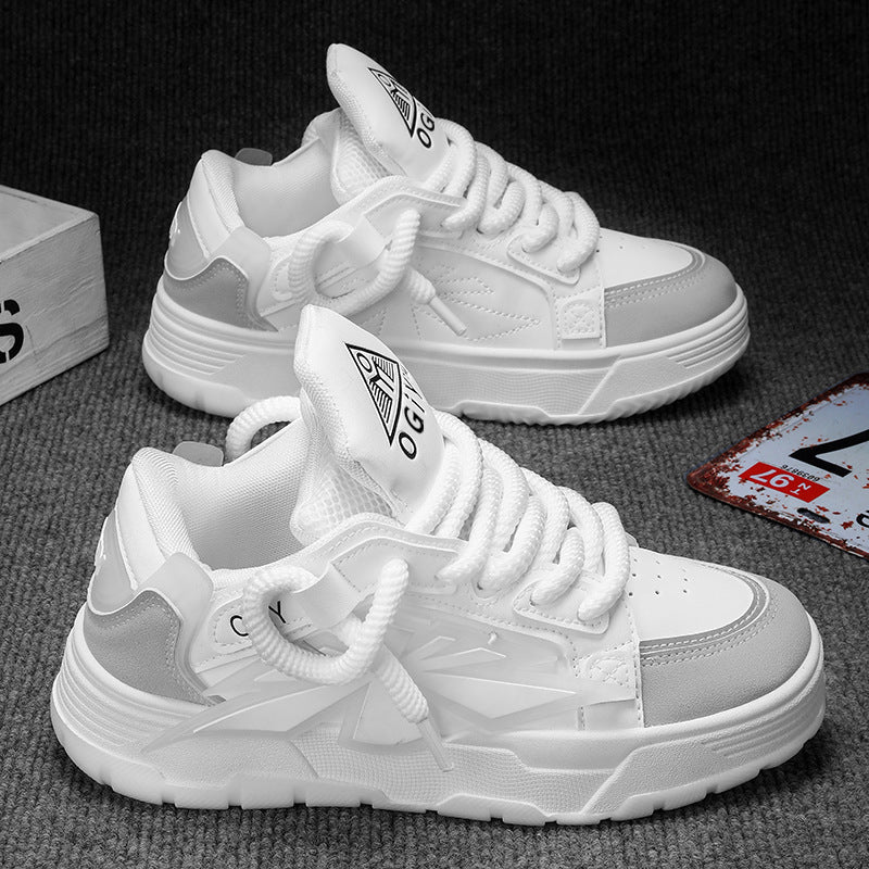 Ethan | Bekväma Sneakers med Tjock Gummisula för Vardagsbruk 4
