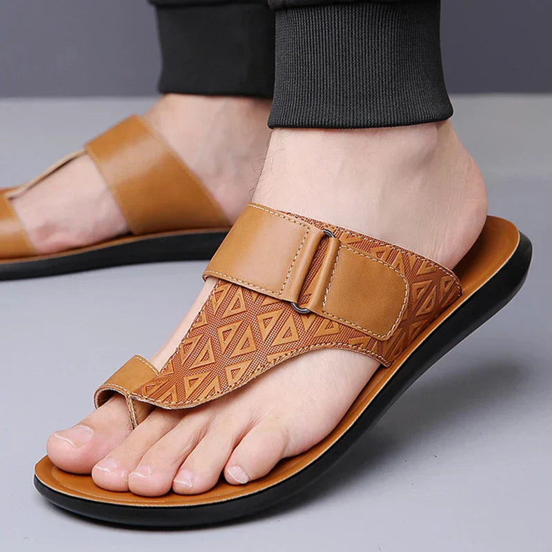 Ethan | Bekväma Sommarsandaler med Tåögla och Modern Design 6