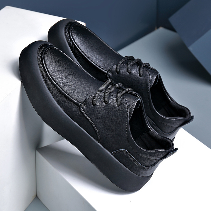 Ethan | Bekväma Svarta Loafers i Konstläder för Dam 2