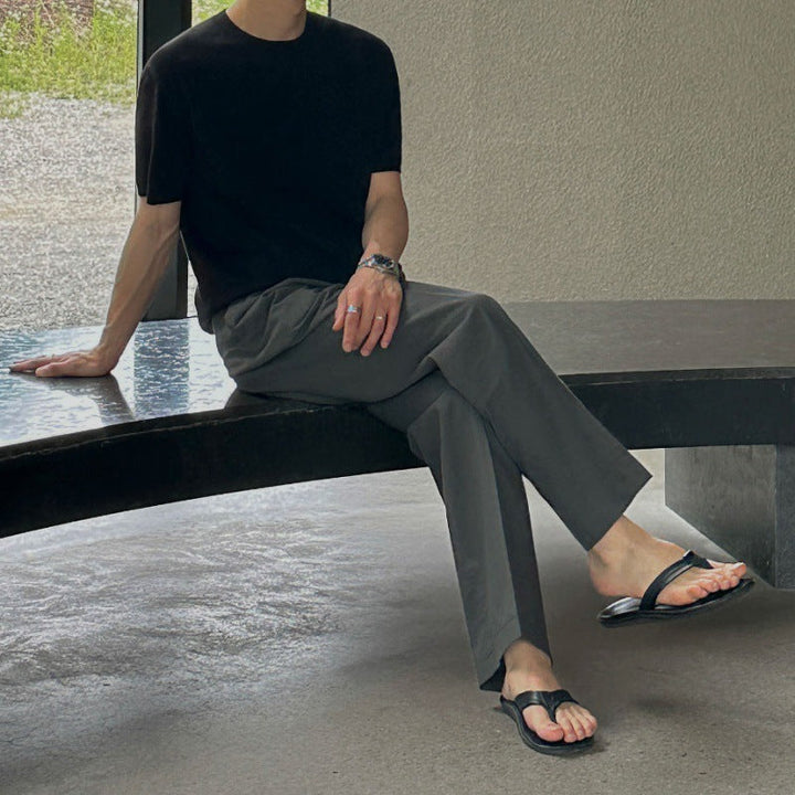 Ethan | Casual Lösa Byxor med Medelhög Midja 2