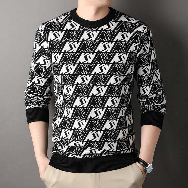 Ethan | Cozy Loose Knit Autumn Sweater 4