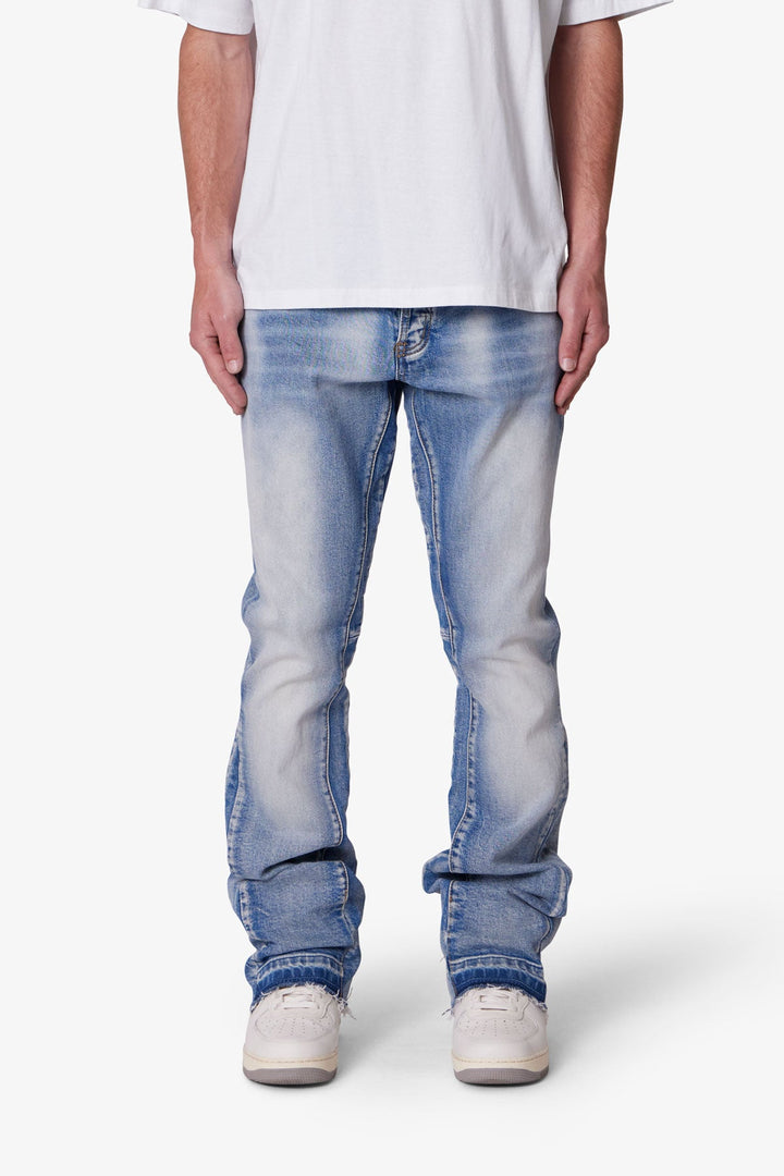 Ethan | Distressed Slim Fit Bootcut Jeans Herr 2