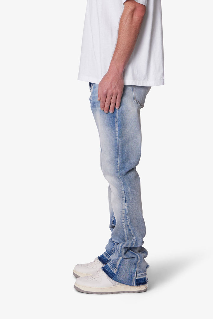 Ethan | Distressed Slim Fit Bootcut Jeans Herr 4