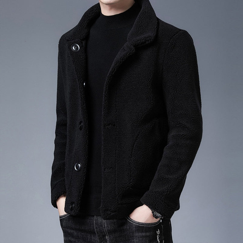 Ethan | Dubbel Sidig Vinter Fleece Kappa med Huva 0