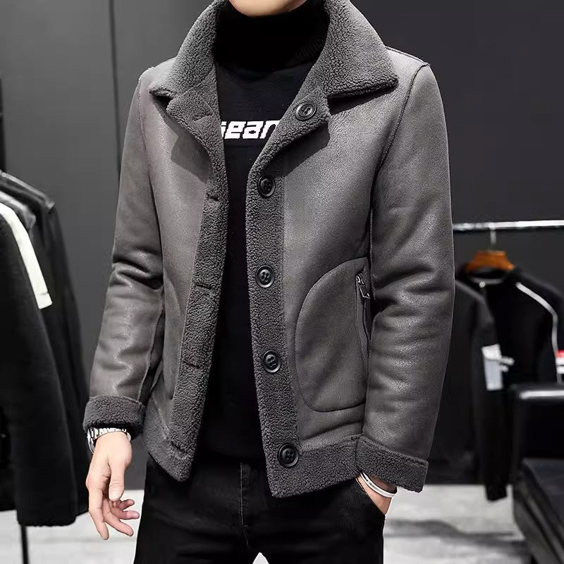 Ethan | Dubbel Sidig Vinter Fleece Kappa med Huva 2