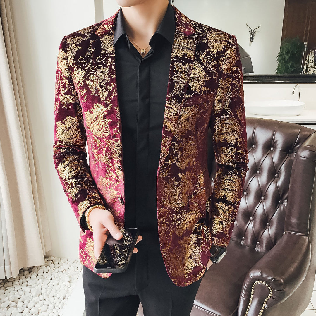 Ethan | Elegant Blommönstrad Vårkostym med Skräddarsydd Passform 3
