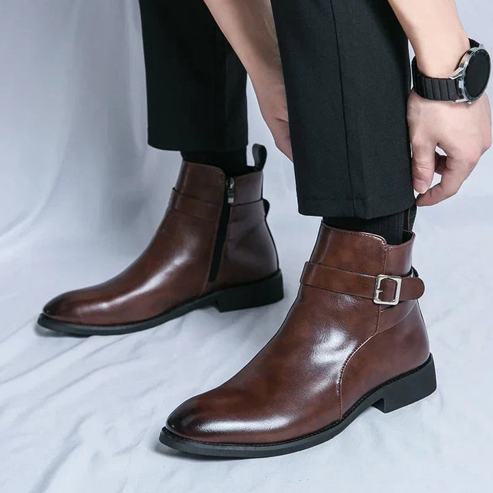 Ethan | Elegant Chelsea Boots med Sidodragkedja 8