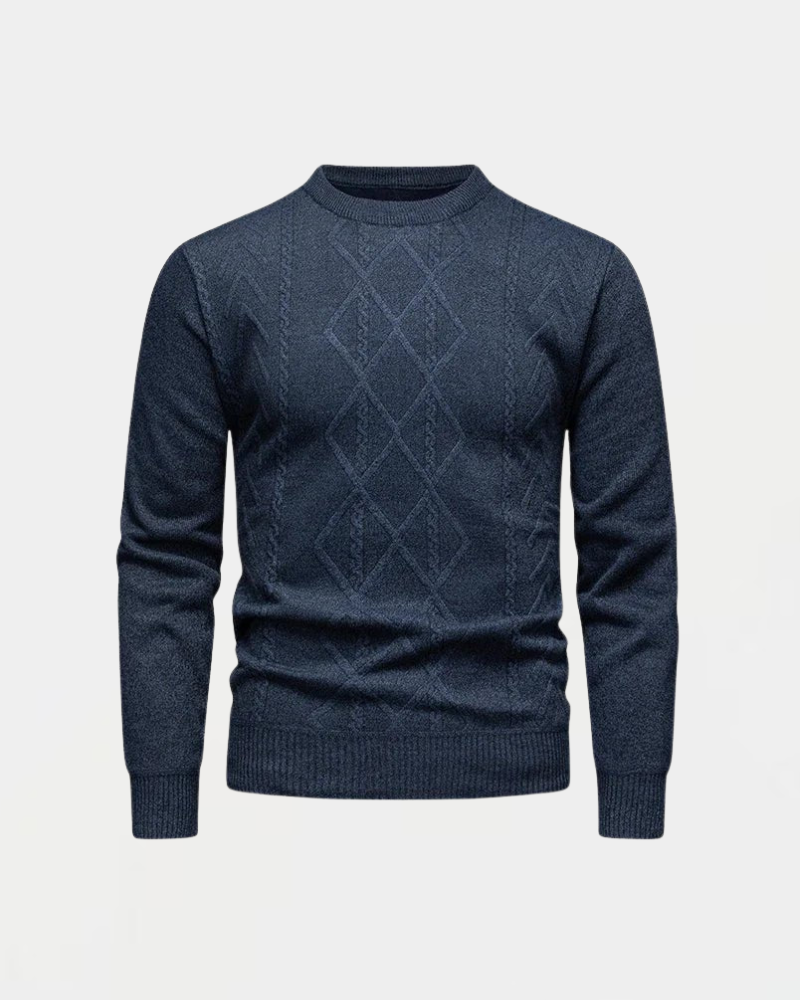 Ethan | Elegant Diamantstickad Herrtröja 3