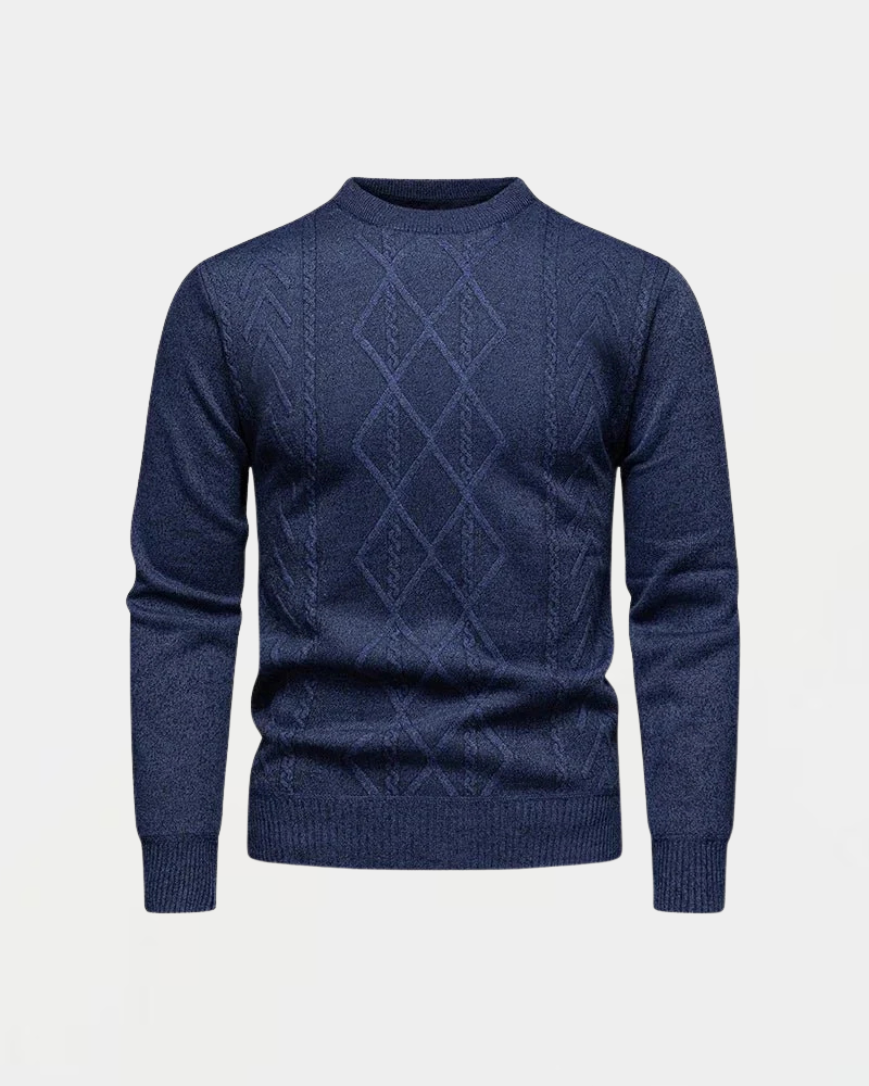 Ethan | Elegant Diamantstickad Herrtröja 4
