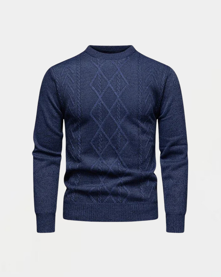 Ethan | Elegant Diamantstickad Herrtröja 4
