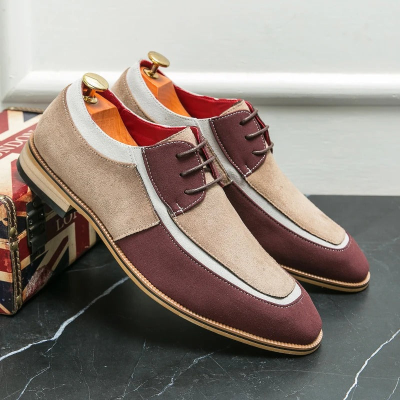Ethan | Elegant Formell Oxfordskor i Konstmocka 1