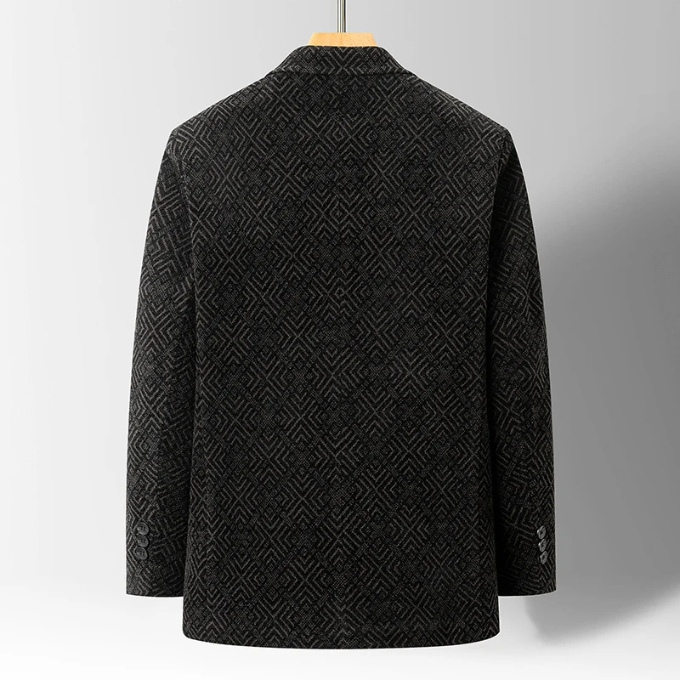 Ethan | Elegant Höstullkappa med Fuskpälsfoder 2