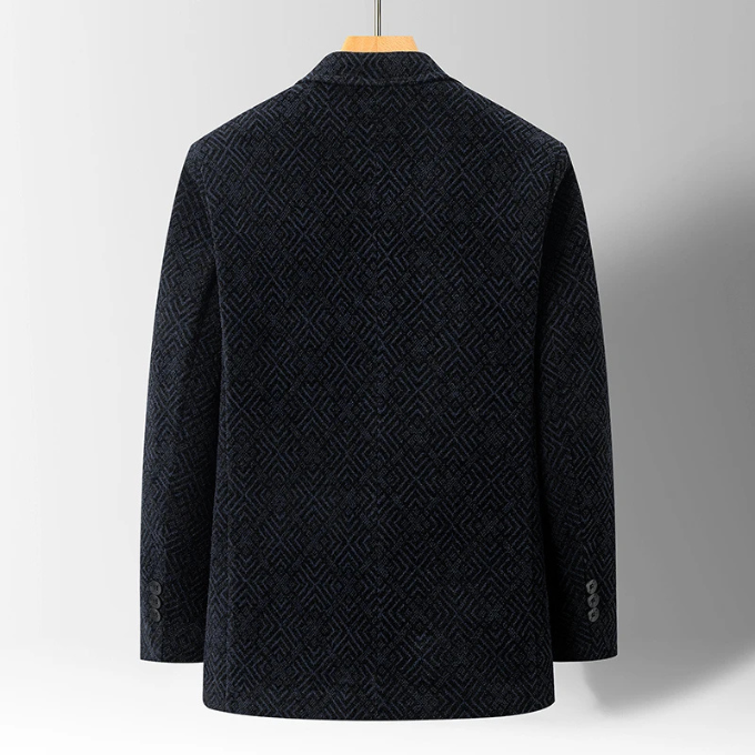Ethan | Elegant Höstullkappa med Fuskpälsfoder 3