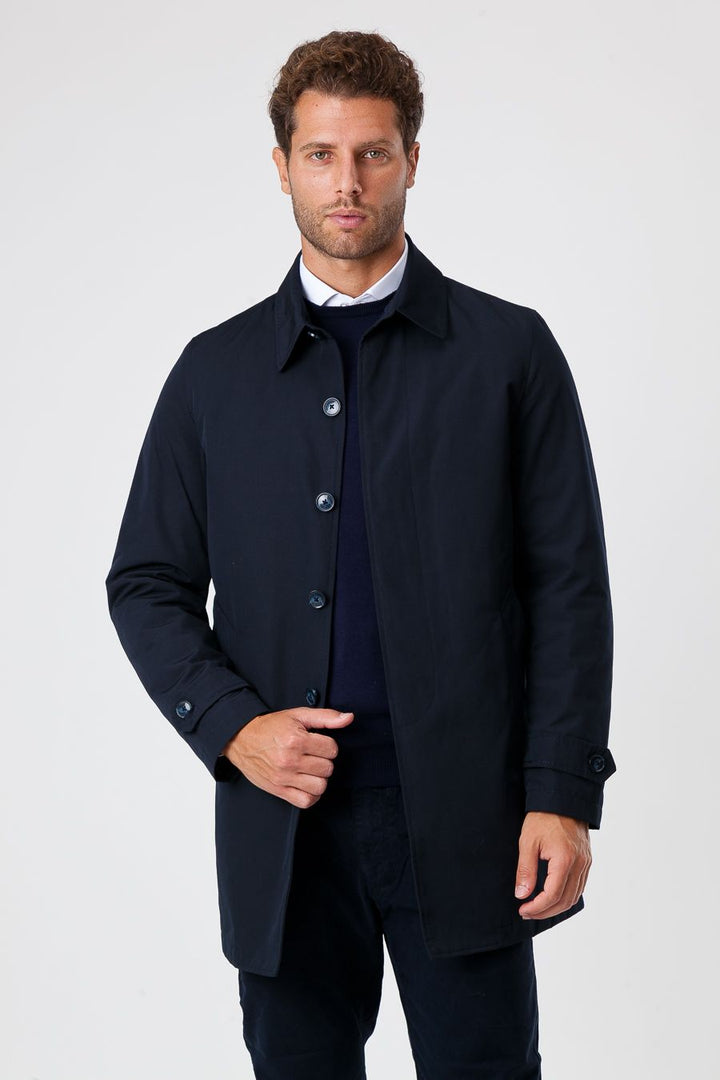 Ethan | Elegant Praktisk Vintertrenchcoat för Män 1