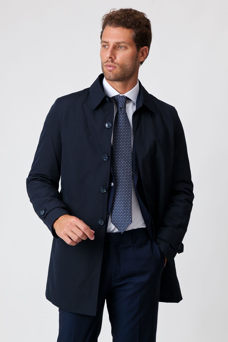 Ethan | Elegant Praktisk Vintertrenchcoat för Män 2