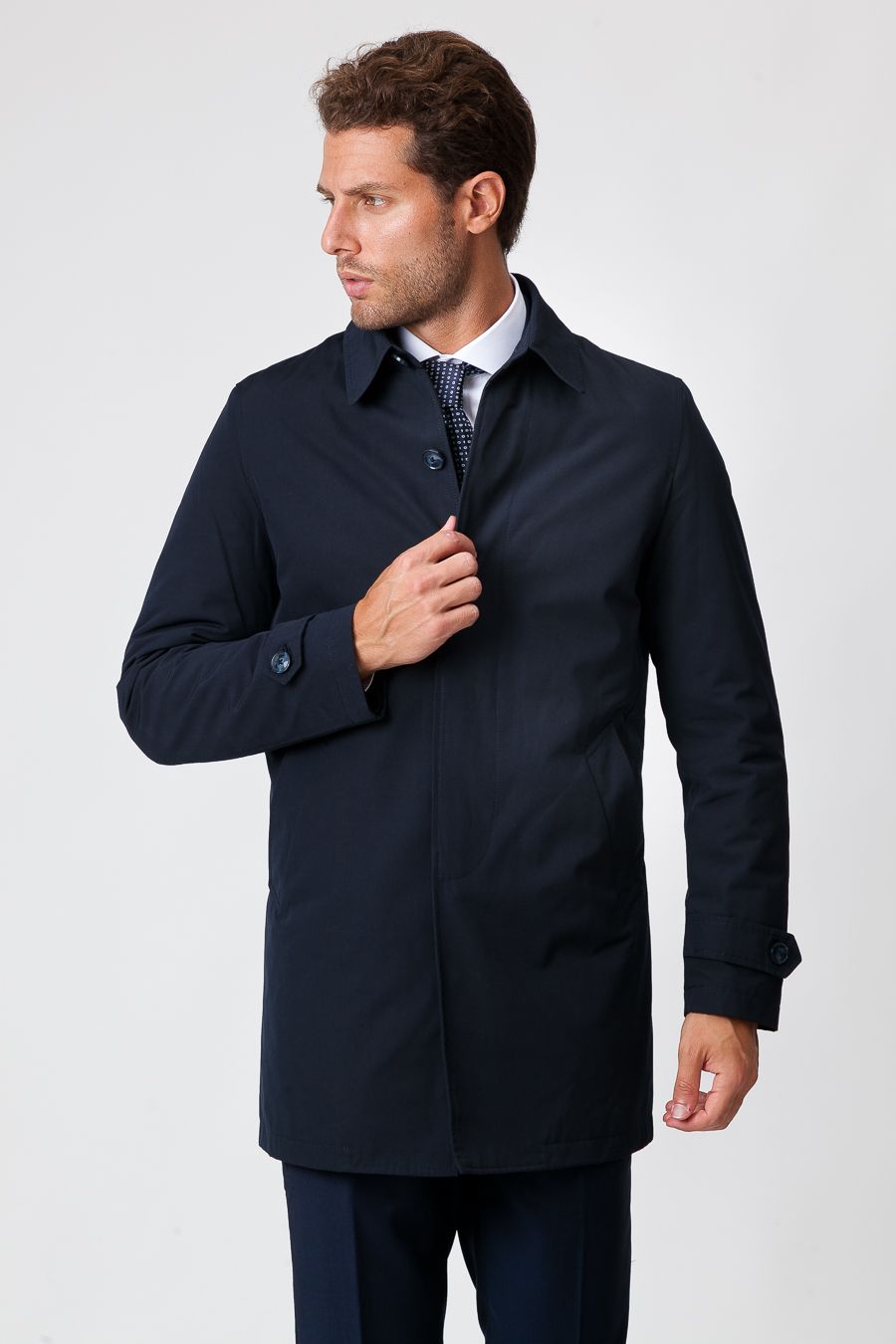 Ethan | Elegant Praktisk Vintertrenchcoat för Män 3