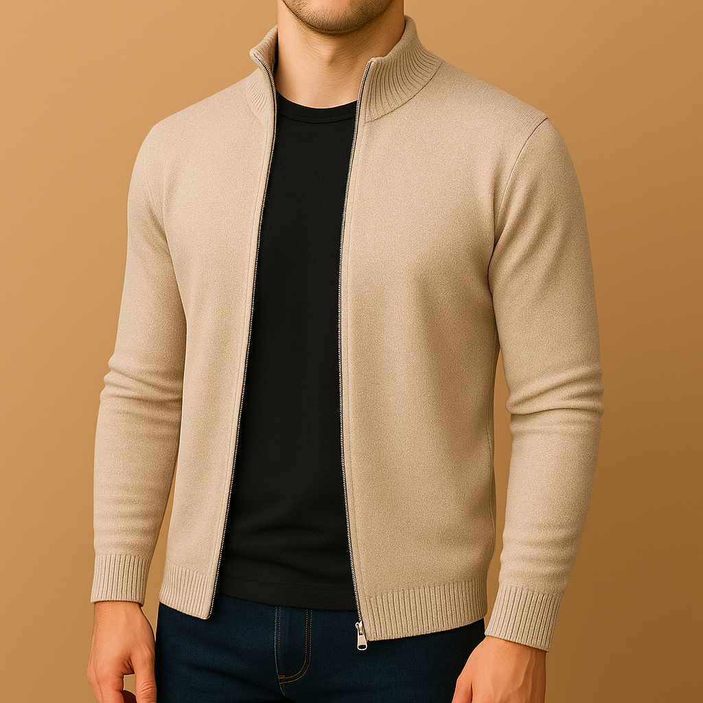 Ethan | Elegant Slim Fit Herrkofta Med Modern Design 2