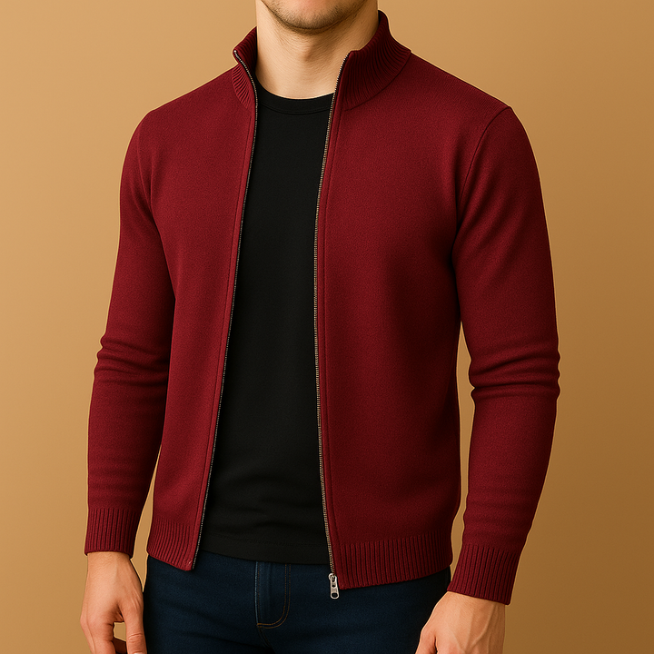 Ethan | Elegant Slim Fit Herrkofta Med Modern Design 3