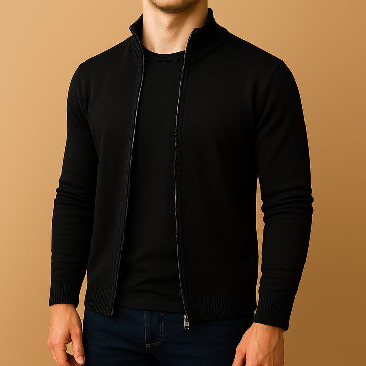 Ethan | Elegant Slim Fit Herrkofta Med Modern Design 5