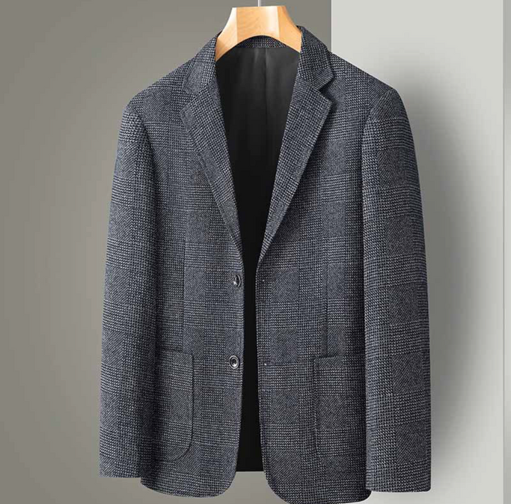 Ethan | Elegant Slim Fit Kavaj med Rutmönster 2