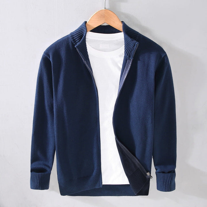 Ethan | Elegant Slim Fit Kofta med Knappstängning 0