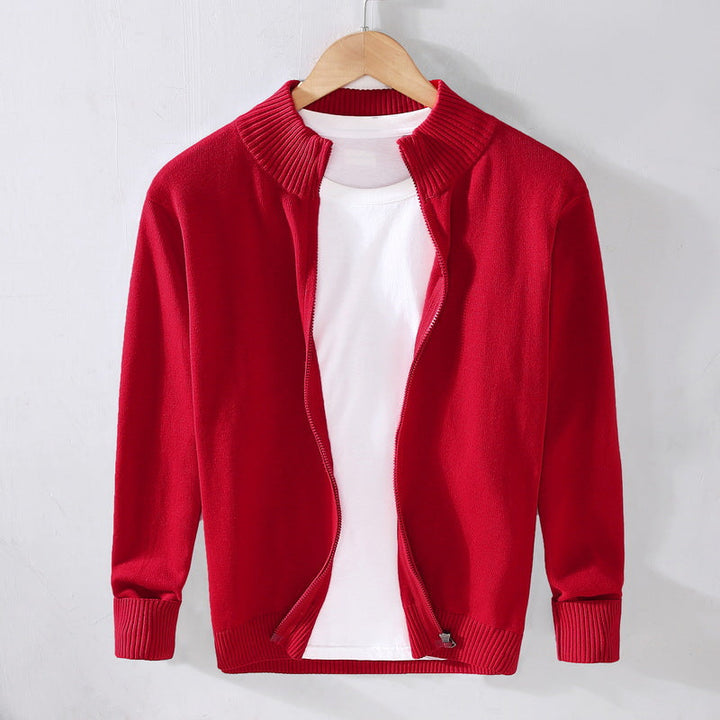 Ethan | Elegant Slim Fit Kofta med Knappstängning 4