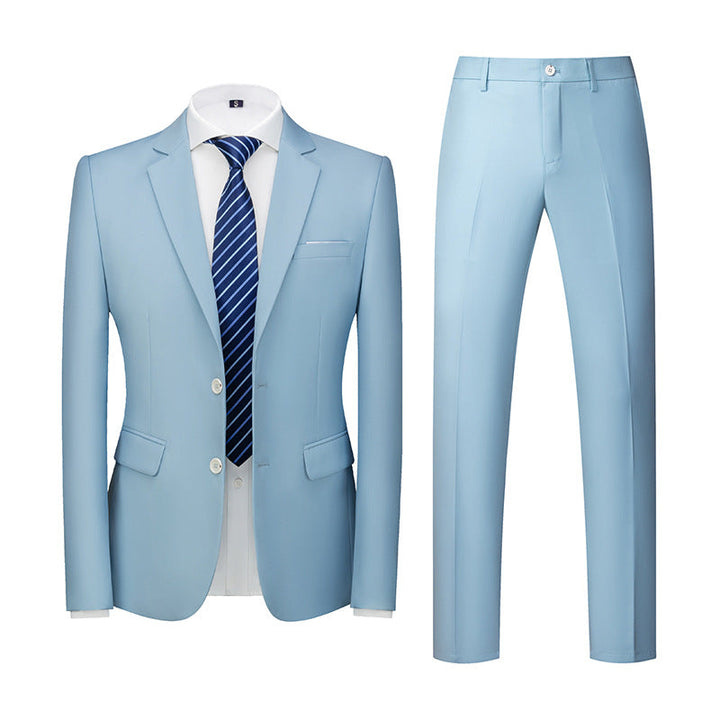 Ethan | Elegant Slim Fit Två Delars Herrkostym 2