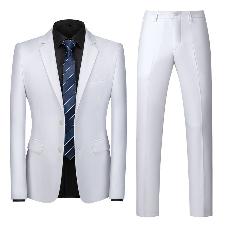 Ethan | Elegant Slim Fit Två Delars Herrkostym 3