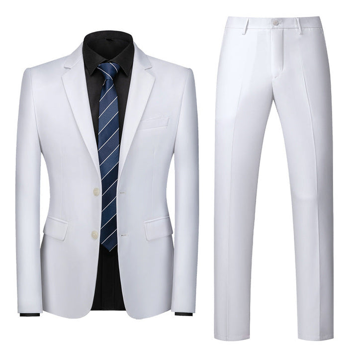 Ethan | Elegant Slim Fit Två Delars Herrkostym 3