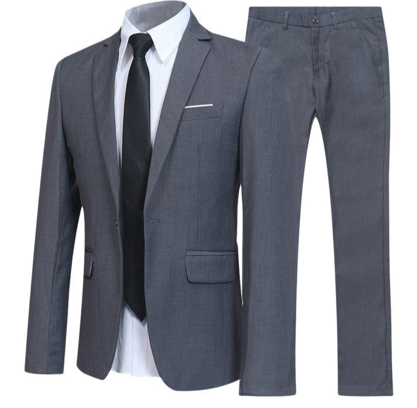 Ethan | Elegant Slim Fit Två Delars Herrkostym 4
