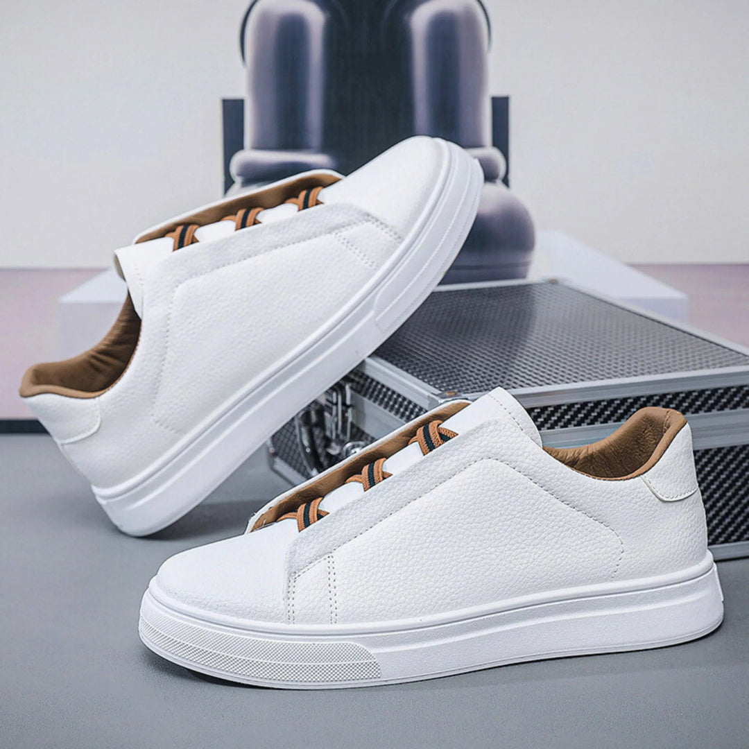Ethan | Elegant Slip-On Sneakers Med Spetsdetalj För Stil Och Komfort 1