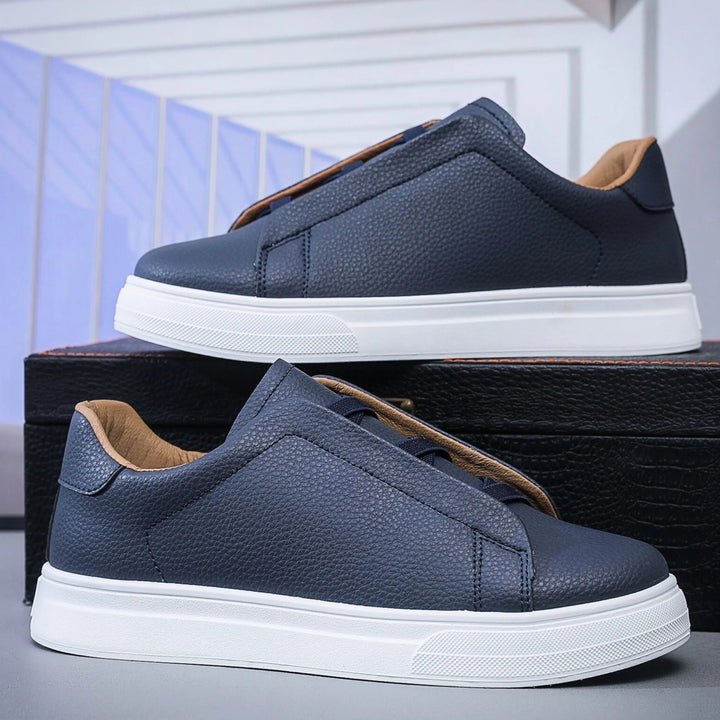 Ethan | Elegant Slip-On Sneakers Med Spetsdetalj För Stil Och Komfort 3