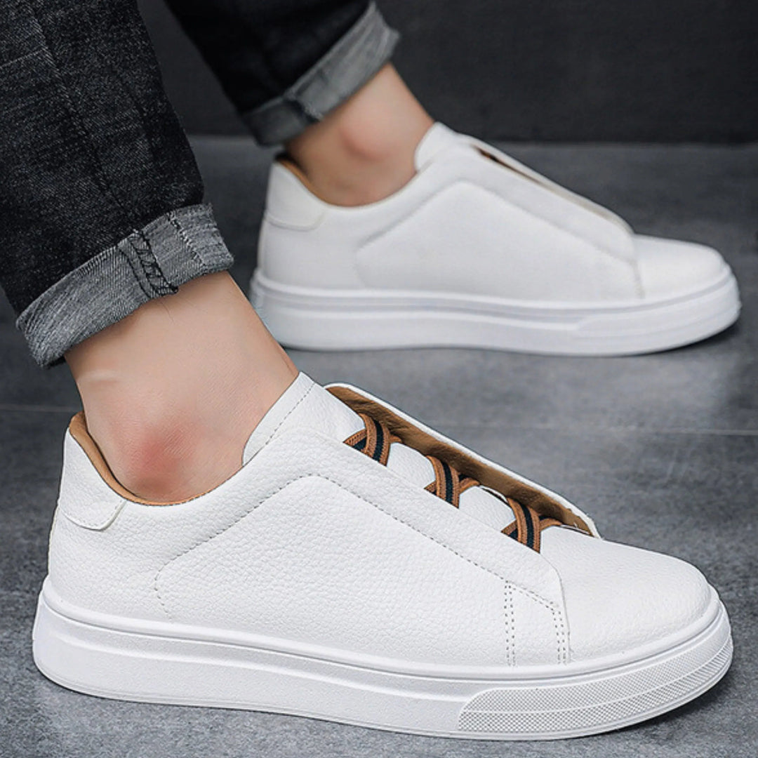 Ethan | Elegant Slip-On Sneakers Med Spetsdetalj För Stil Och Komfort 5