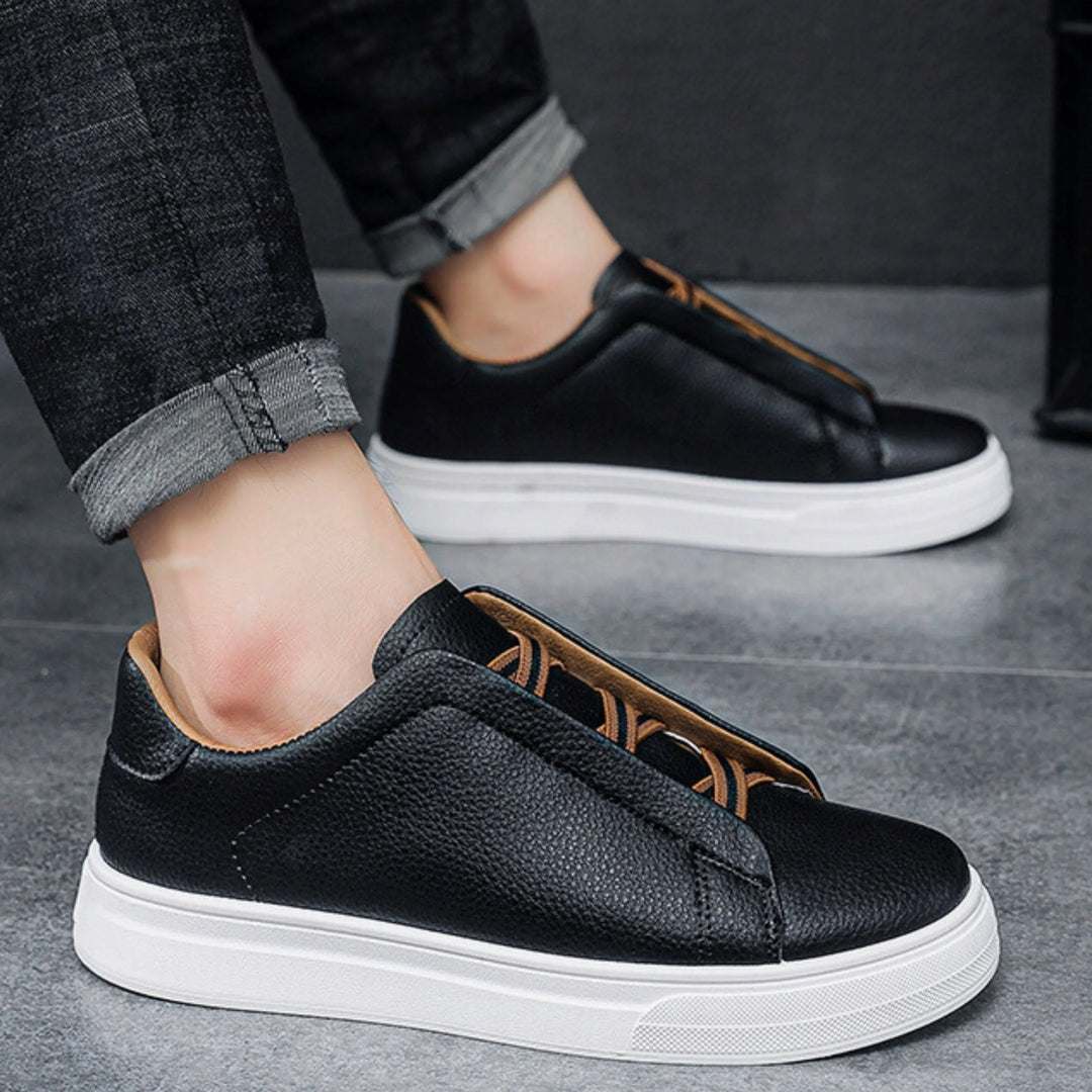 Ethan | Elegant Slip-On Sneakers Med Spetsdetalj För Stil Och Komfort 6