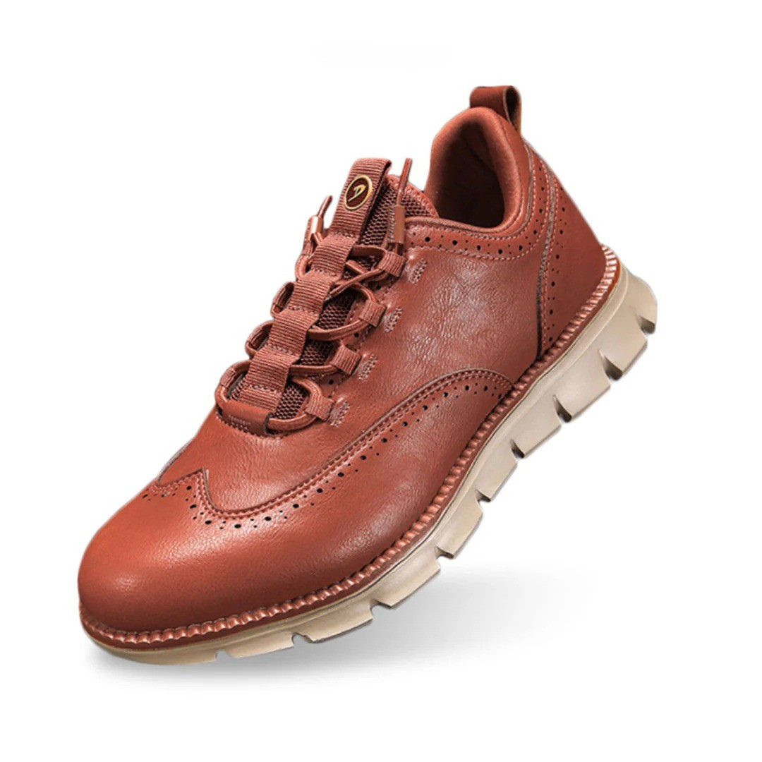 Ethan | Elegant Svart Oxford Skor med Flexibel Sula och Memory Foam 2
