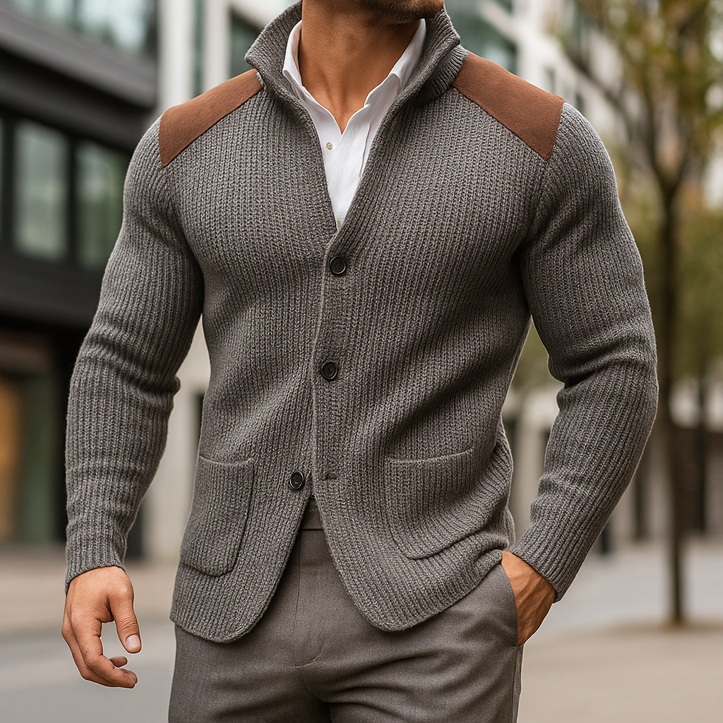 Ethan | Elegant Texturerad Flexibel Kavaj 0