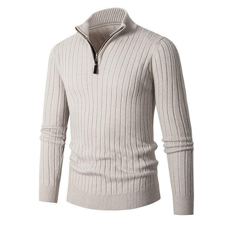 Ethan | Elegant Zip-Up Tröja med Skräddarsydd Passform 0