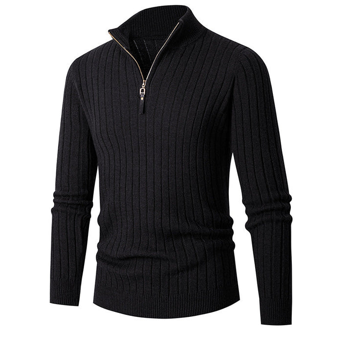 Ethan | Elegant Zip-Up Tröja med Skräddarsydd Passform 2