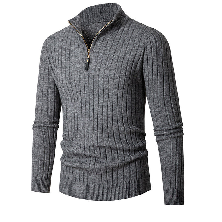 Ethan | Elegant Zip-Up Tröja med Skräddarsydd Passform 3
