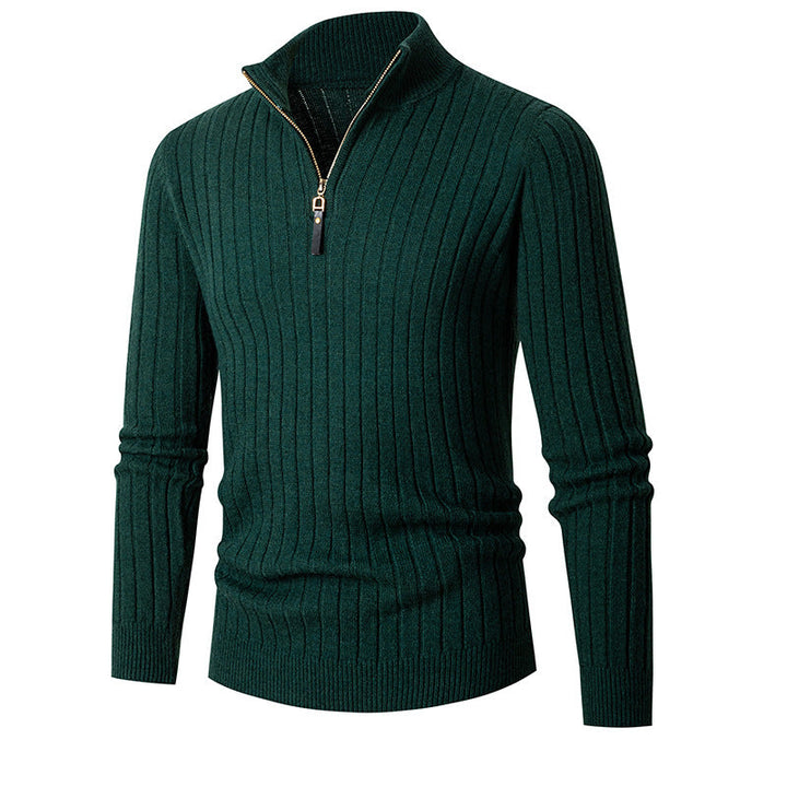 Ethan | Elegant Zip-Up Tröja med Skräddarsydd Passform 4