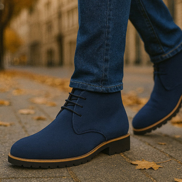 Ethan | Eleganta Högdesignade Herrstövlar med Profilsula 1