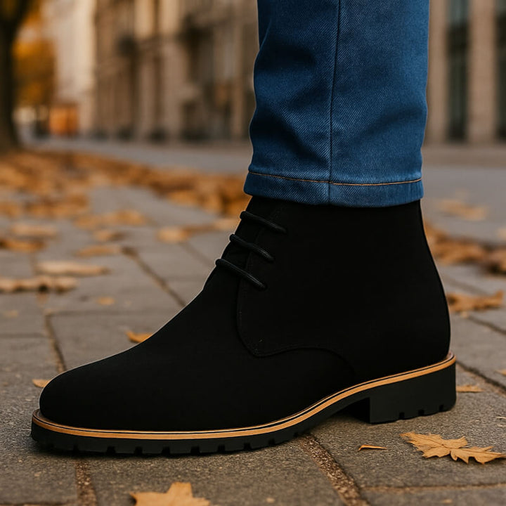 Ethan | Eleganta Högdesignade Herrstövlar med Profilsula 2