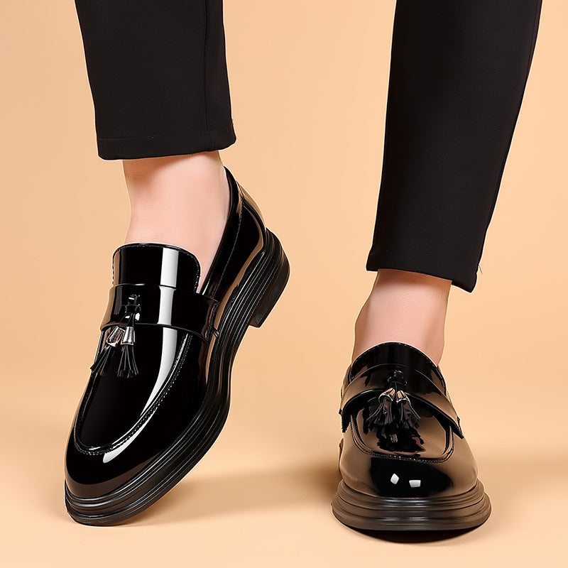 Ethan | Eleganta Kilformade Herrskor med Bred Tå 0