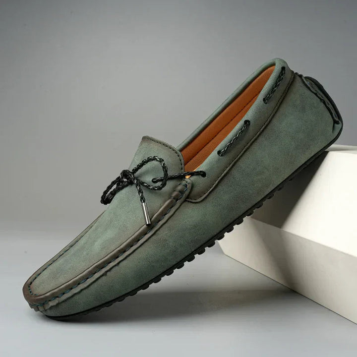 Ethan | Eleganta Svarta Slip-On Loafers för Dam 0
