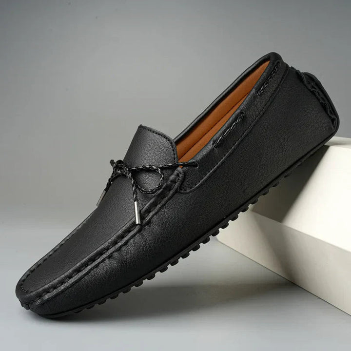 Ethan | Eleganta Svarta Slip-On Loafers för Dam 2