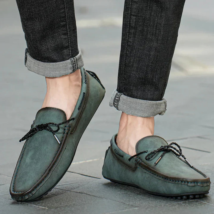 Ethan | Eleganta Svarta Slip-On Loafers för Dam 4