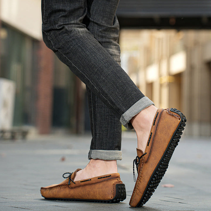Ethan | Eleganta Svarta Slip-On Loafers för Dam 6