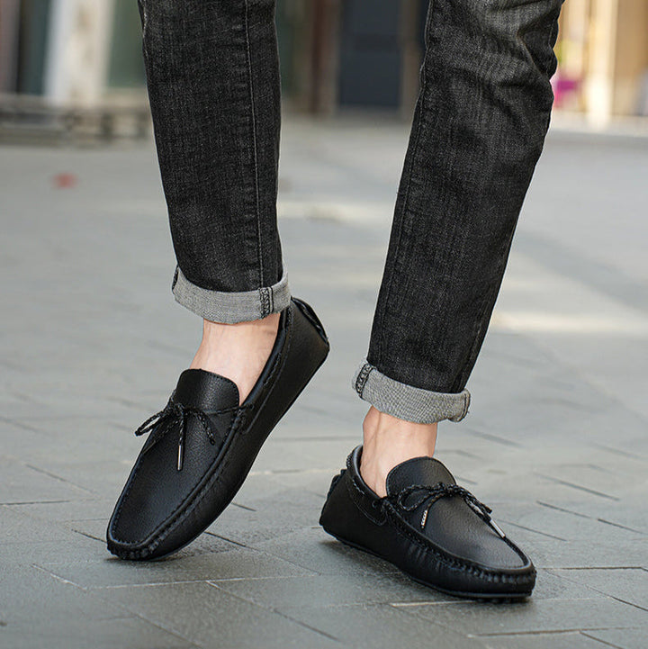 Ethan | Eleganta Svarta Slip-On Loafers för Dam 7
