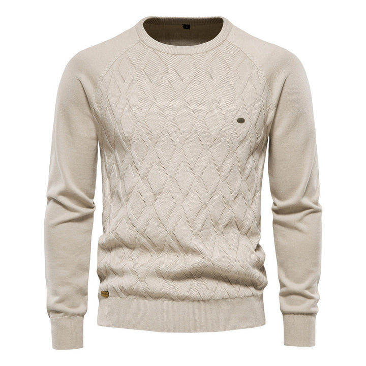 Ethan | Enfärgad Långärmad Herrtröja 5