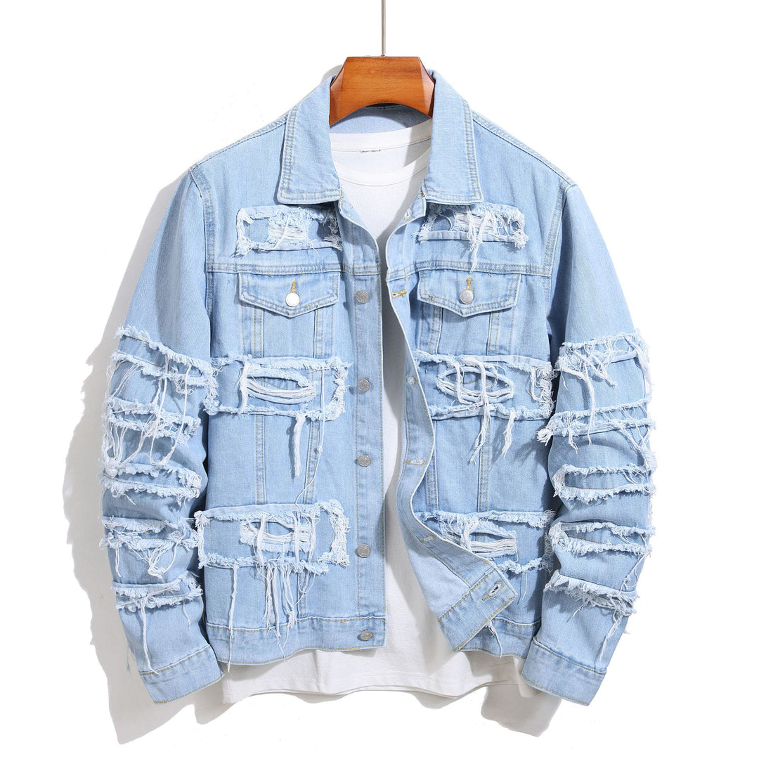 Ethan | Enfärgad Vårjacka i Denimblandning för Dam 0